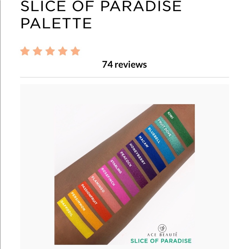 Ace Beaute eye palette - Picture 4 of 9